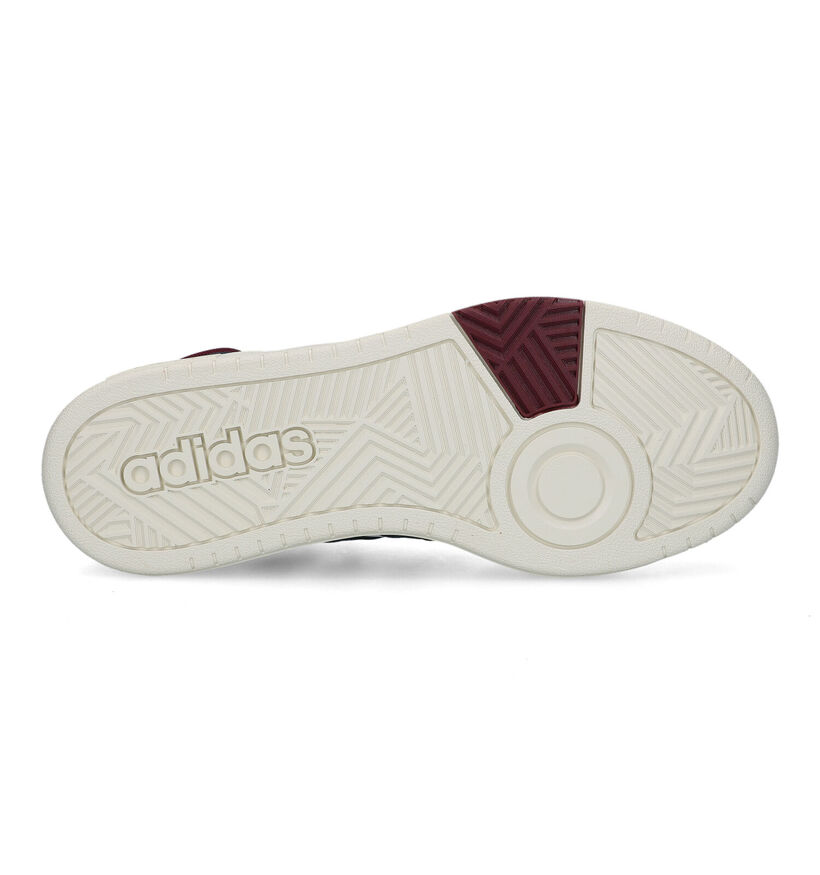 adidas Hoops 3.0 Mid Witte Sneakers voor heren (324910)