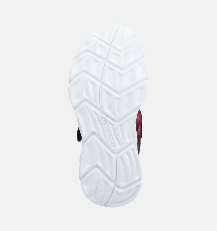 Skechers Vortex Zwarte/Rode Sneakers voor jongens, meisjes (375728) - geschikt voor steunzolen
