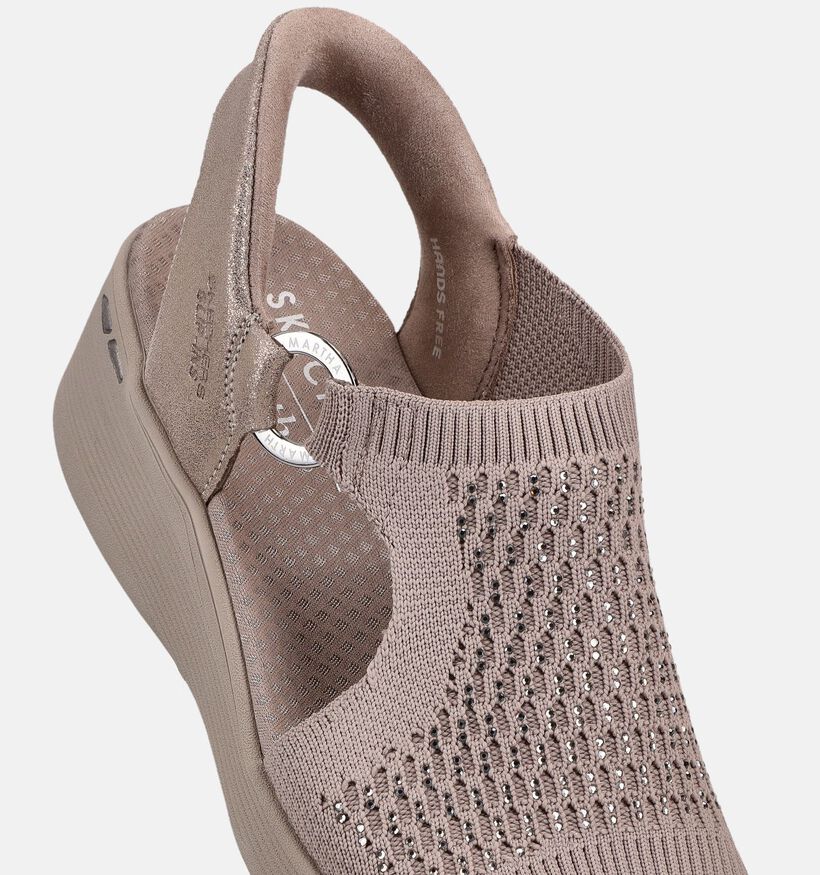 Skechers Pier Lite Park Path Taupe Sandalen voor dames (371238)