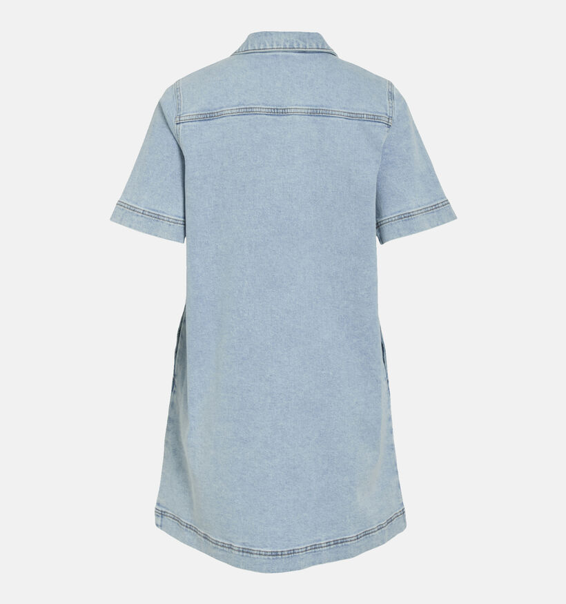 Vila Sol Robe chemise courte en Bleu pour femmes (357180)