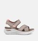 Skechers Arch Fit 2.0 Feelin' Bright Taupe Sandalen voor dames (371274)