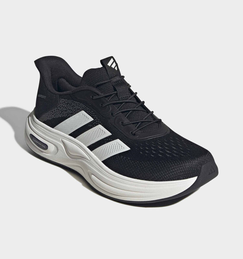 adidas Cloudfoam Cuxxion Rapidfit Baskets en Noir pour hommes (375312) - pour semelles orthop&eacute;diques