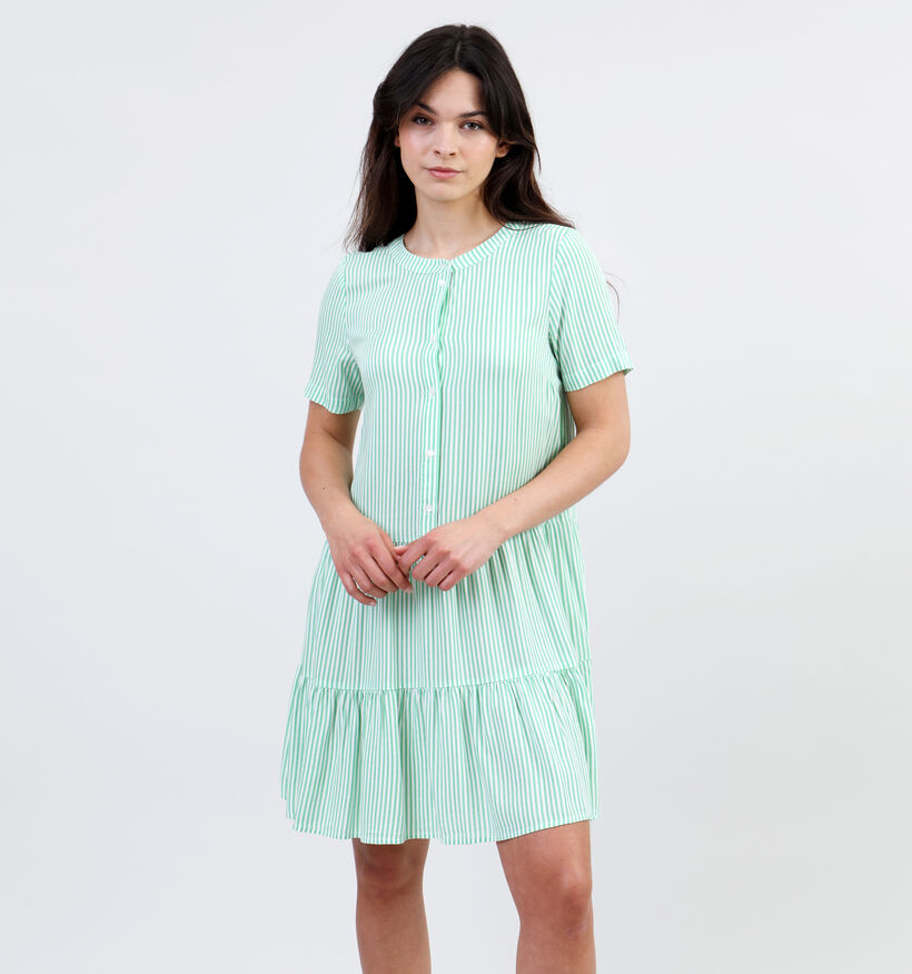 Vero Moda Bumpy Groene Jurk voor dames (323896)