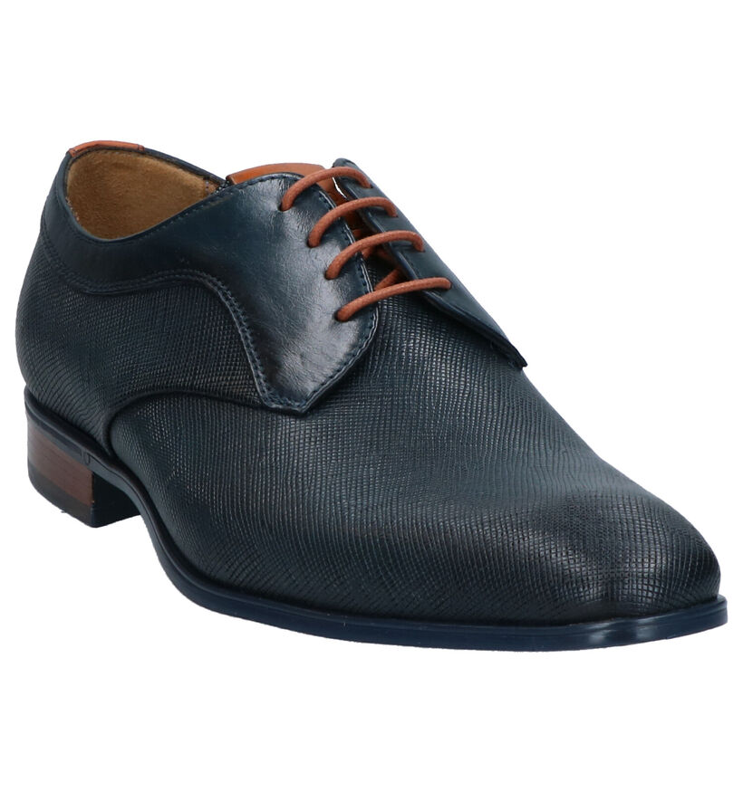 Giorgio Chaussures habillées en Bleu en cuir (274893)