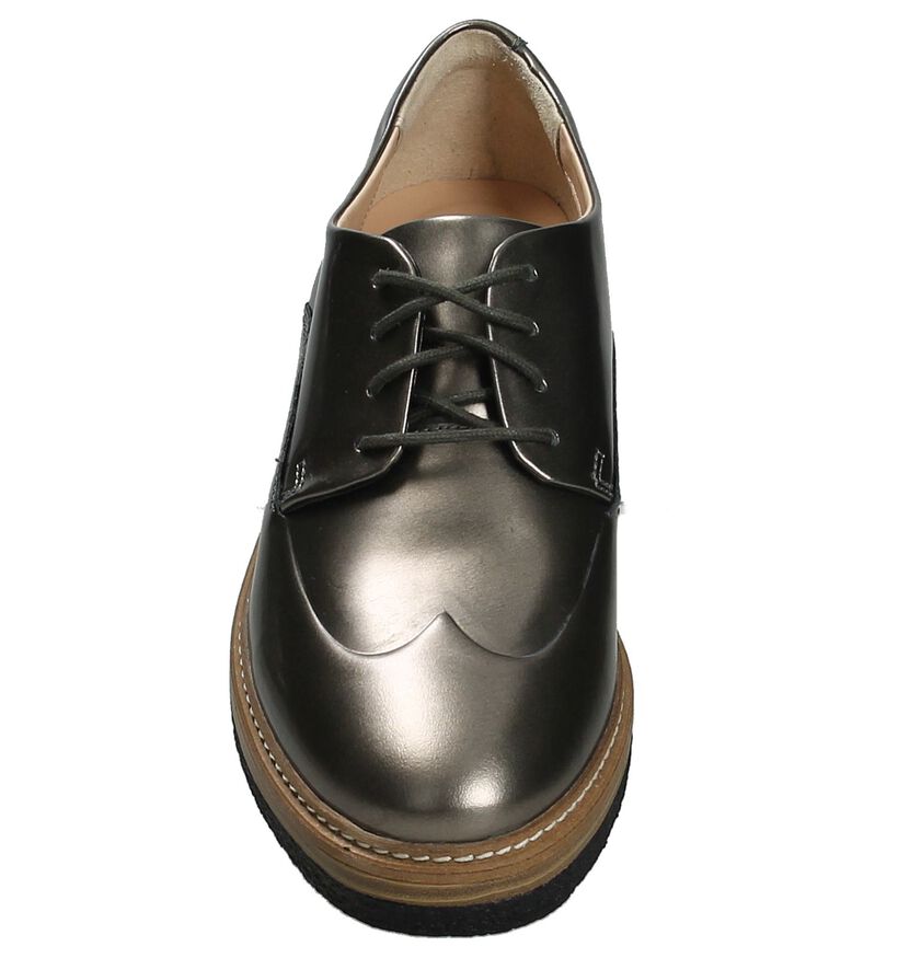 Clarks Zante Zara Veterschoen Brons in leer (201416)
