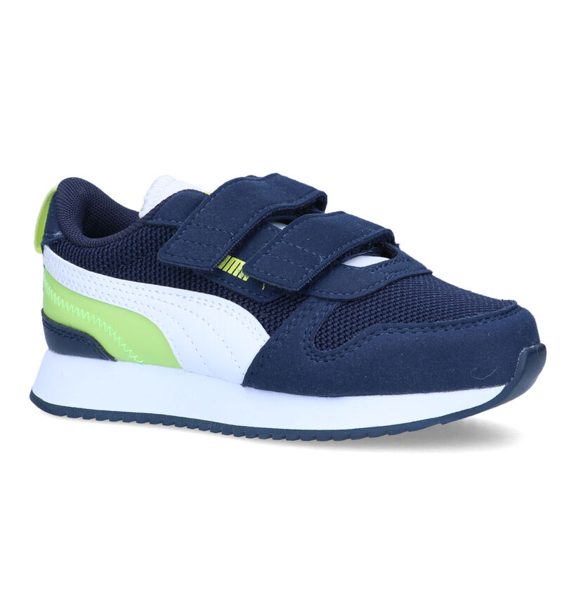 Puma R78 V Blauwe Sneakers voor jongens, meisjes (318752)