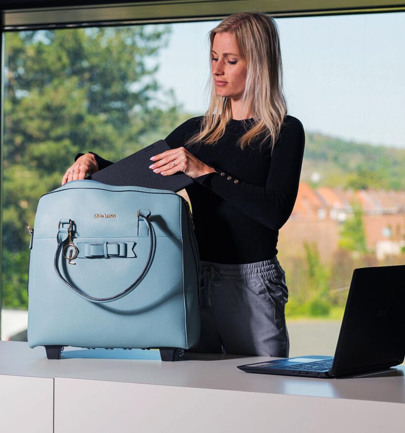 Olivia Lauren Gala Sac à roulettes en Bleu pour femmes (333954)