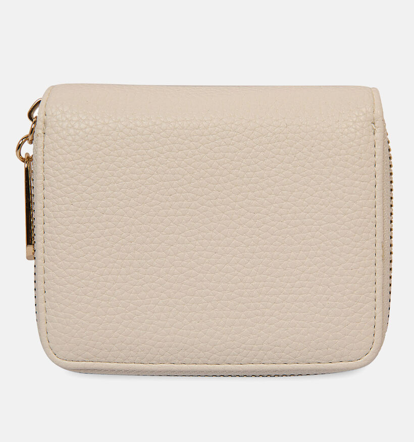 Laurent David Estee 007 Porte-monnaie zippé en Écru pour femmes (357974)