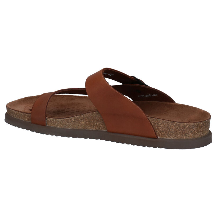 Mephisto Niels Cognac Teenslippers in leer (287405)