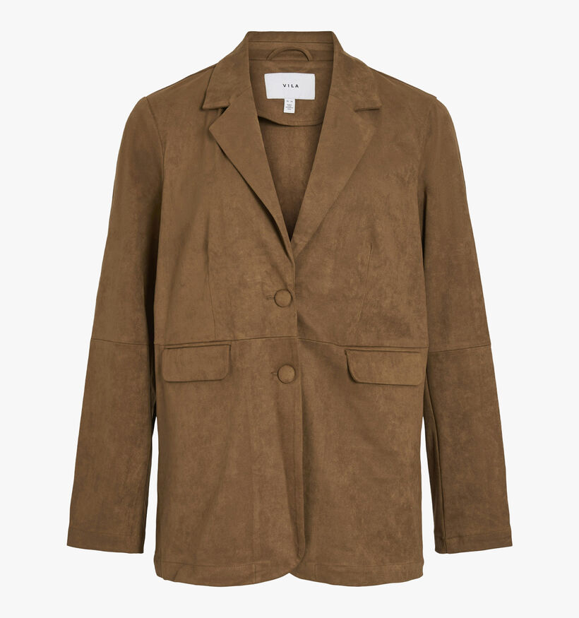Vila Hena Blazer en Brun pour femmes (371887)