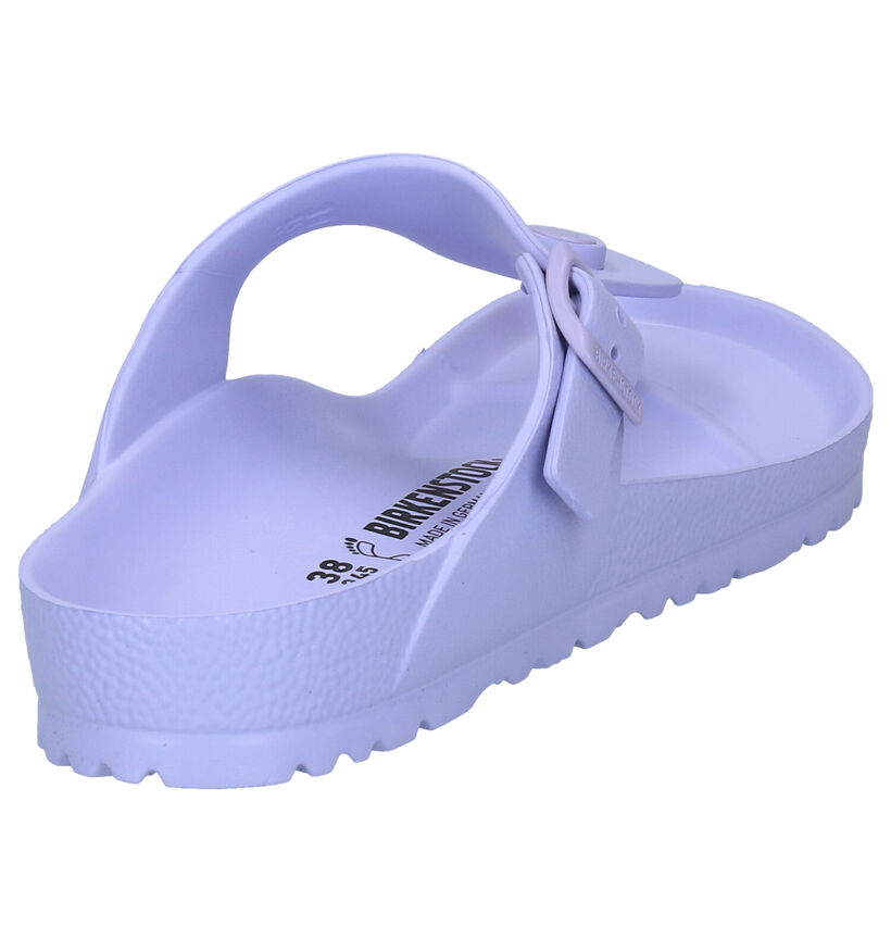 Birkenstock Gizeh Groene Teenslippers in kunststof (286433)