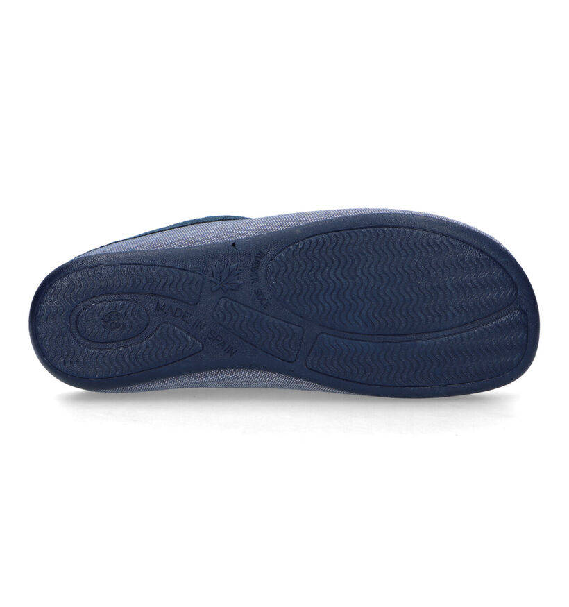 Hush Puppies Daron Pantoufles en Bleu pour femmes (357596)