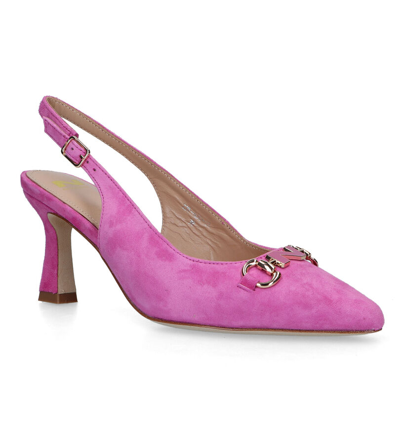 Nathan-Baume Escarpins slingback en Rose pour femmes (324690)