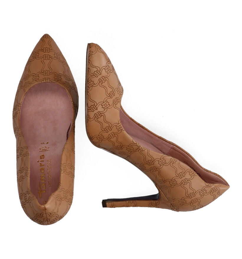 Heart & Sole Talons hauts en Camel pour femmes (315386) - pour semelles orthopédiques