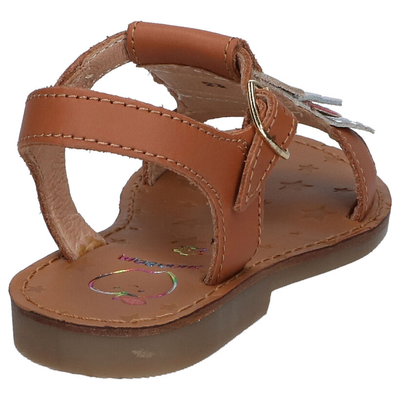 Shoo Pom Happy Falls Cognac Sandalen voor meisjes (288592)