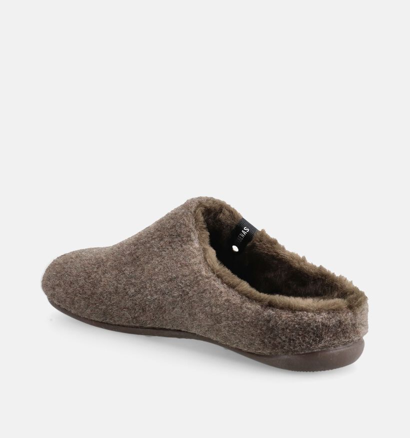 Verbenas Eagle Picos Pet Tone Pantoufles ouvertes en Vert kaki pour hommes (379170)