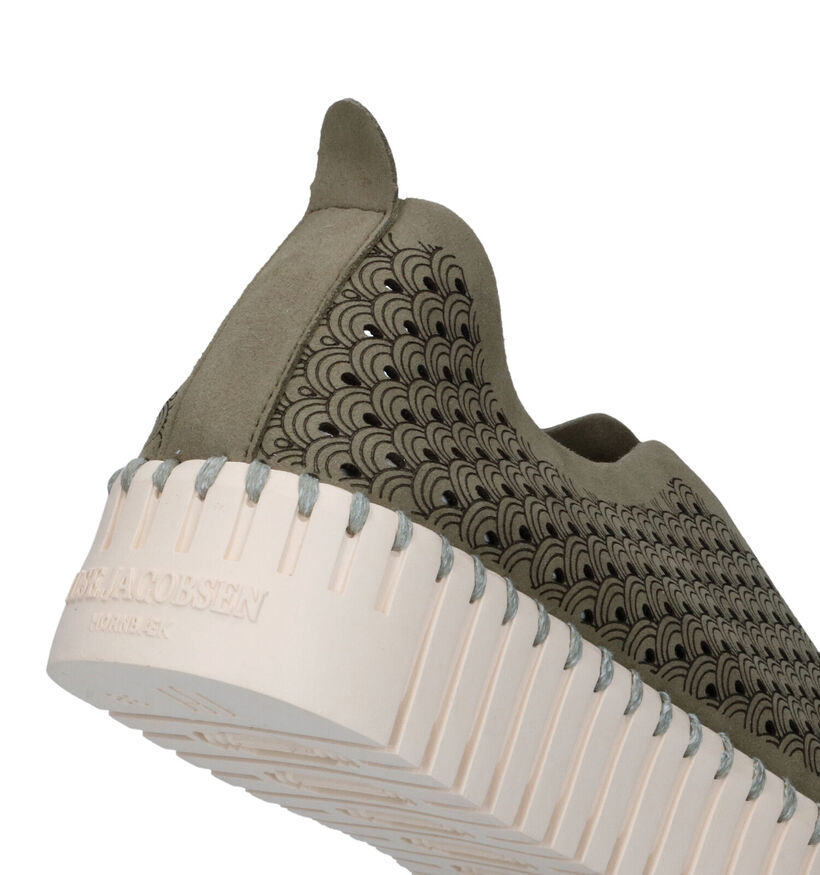 Ilse Jacobsen Tulip Platform Chaussures à enfiler en Rouge pour femmes (340292) - pour semelles orthopédiques