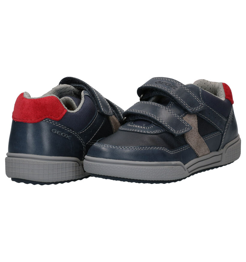 Geox Cognac Klittenbandschoenen en cuir (278297)