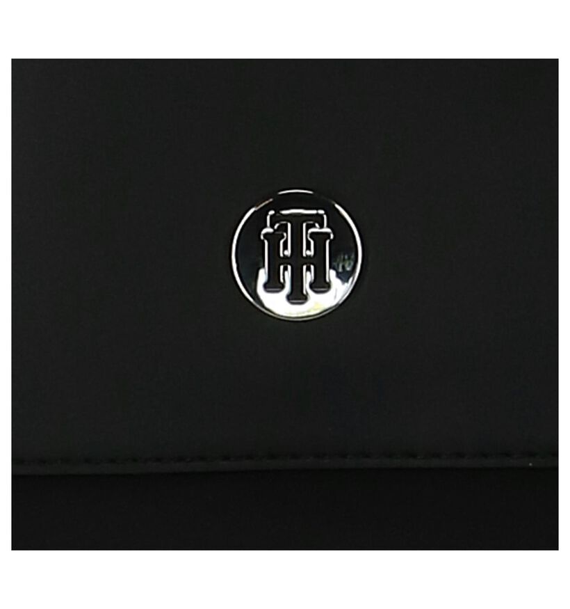 Zwarte Handtas met Laptopvak Tommy Hilfiger in kunstleer (227451)