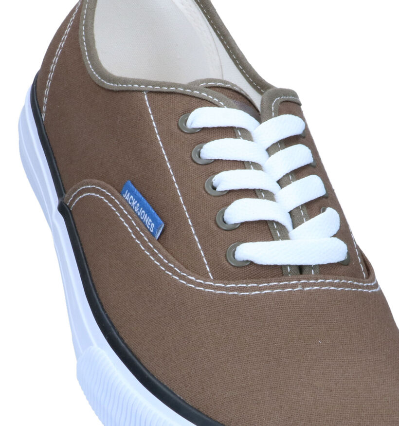Jack & Jones Curtis canvas Chaussures à lacets en Rouge pour hommes (318636)