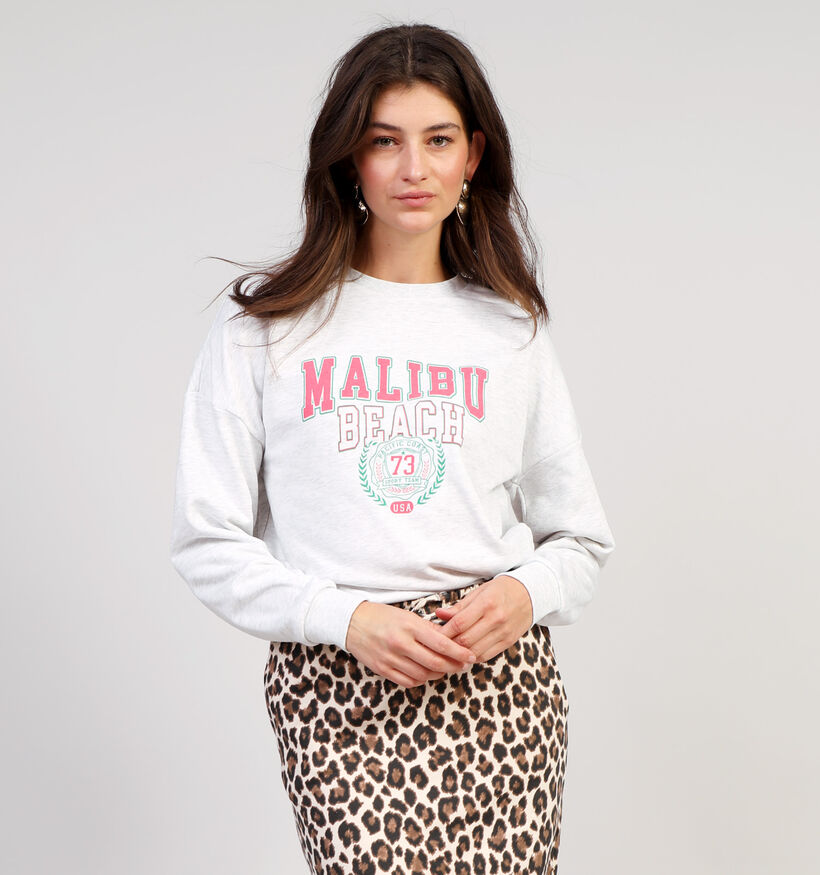 Pieces Fibbi Grijze Sweater voor dames (351081)
