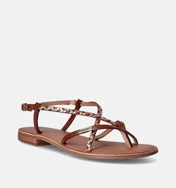 Les Tropeziennes Sandales Cognac