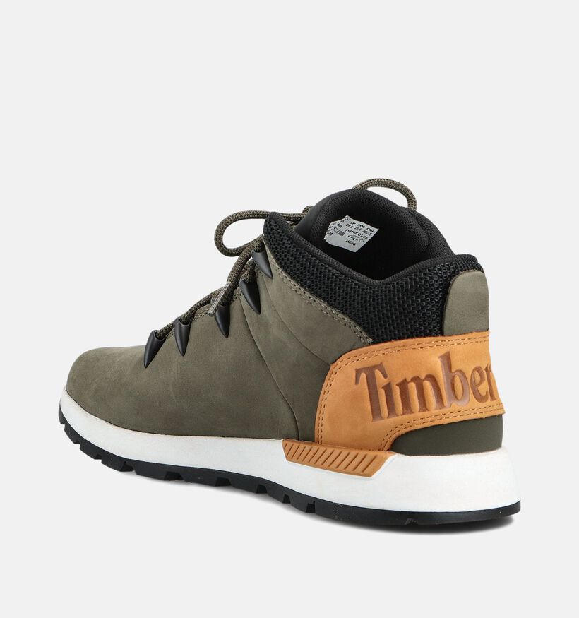 Timberland Sprint Trekker Mid Kaki Boots voor heren (360547) - geschikt voor steunzolen