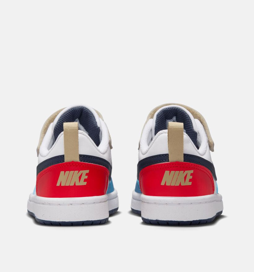 Nike Court Borough Witte Schoenen voor jongens, meisjes (367263) - geschikt voor steunzolen