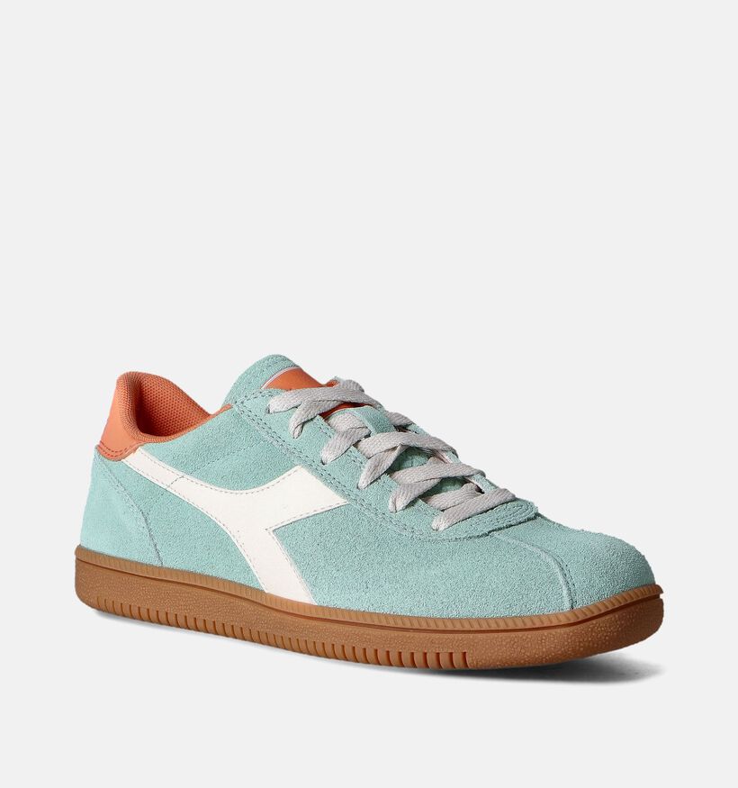 Diadora Tokyo Baskets en Turquoise pour femmes (350842)