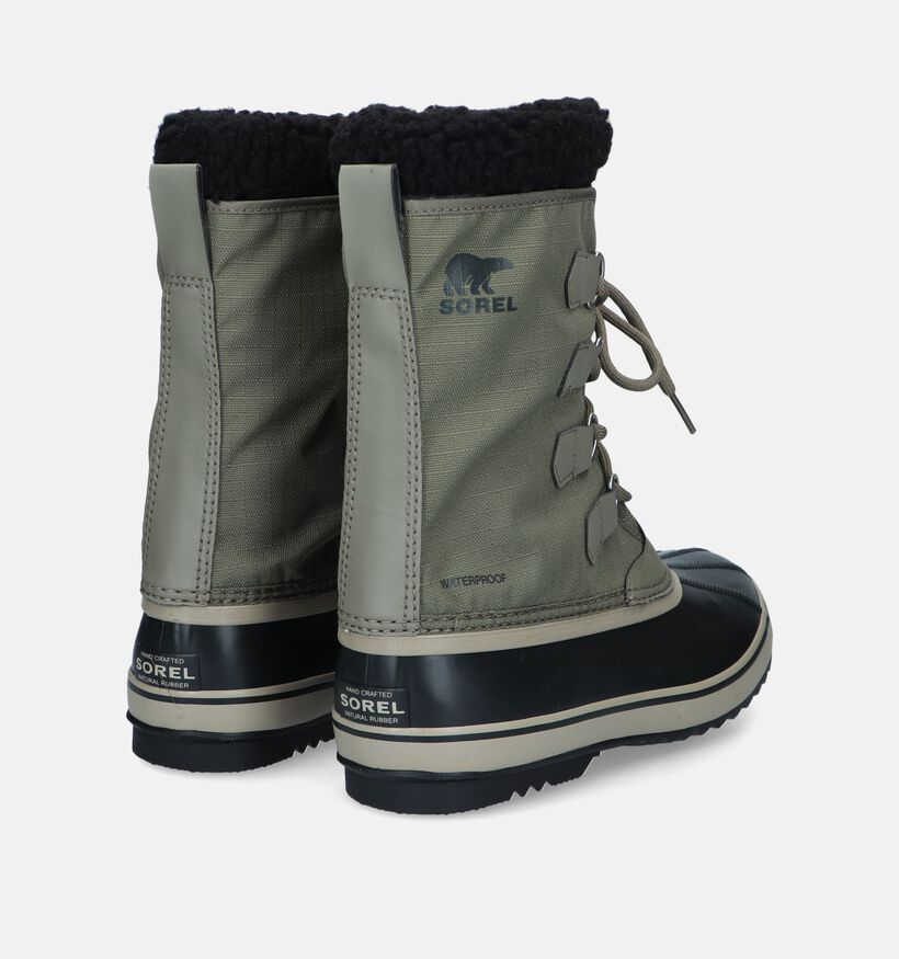 Sorel Bottes de neige étanches en Vert kaki pour hommes (327696)