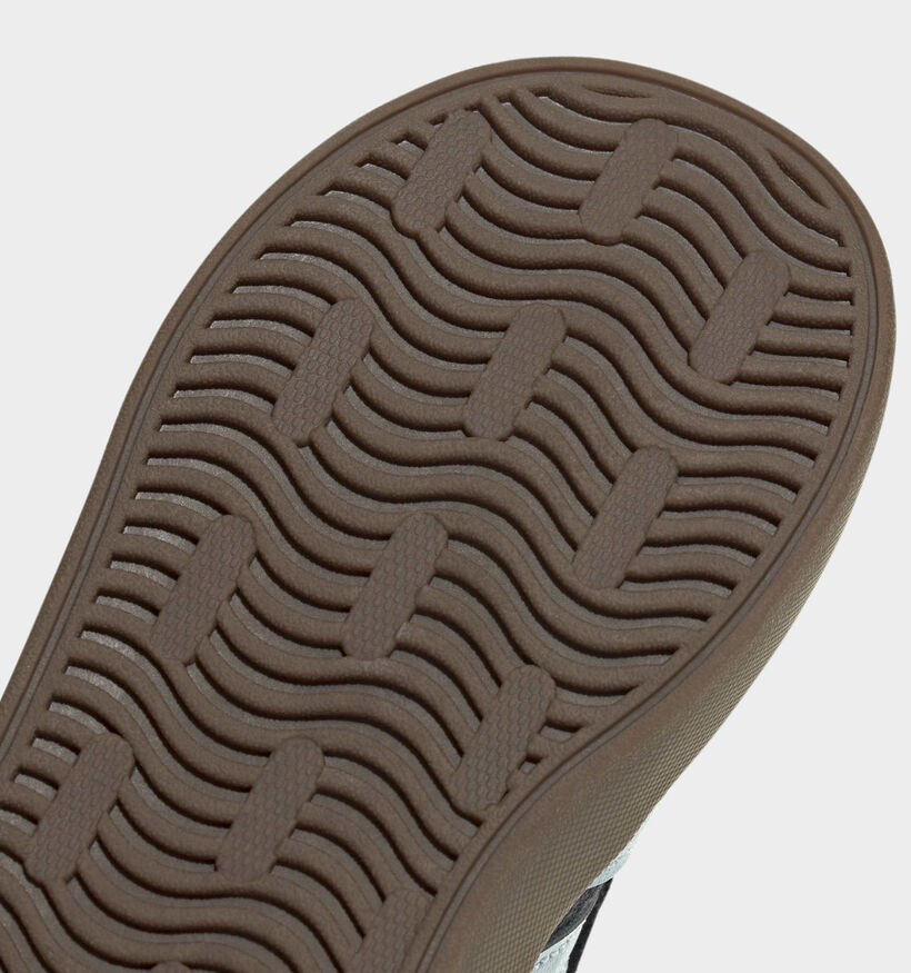 adidas VL Court 3.0 Cloudfoam Blauwe Sneakers voor jongens (380590)