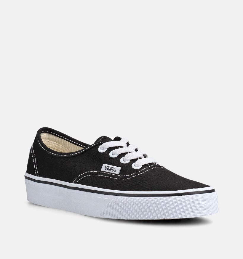 Vans Authentic Baskets basses en Noir pour filles, gar&ccedil;ons (368999)