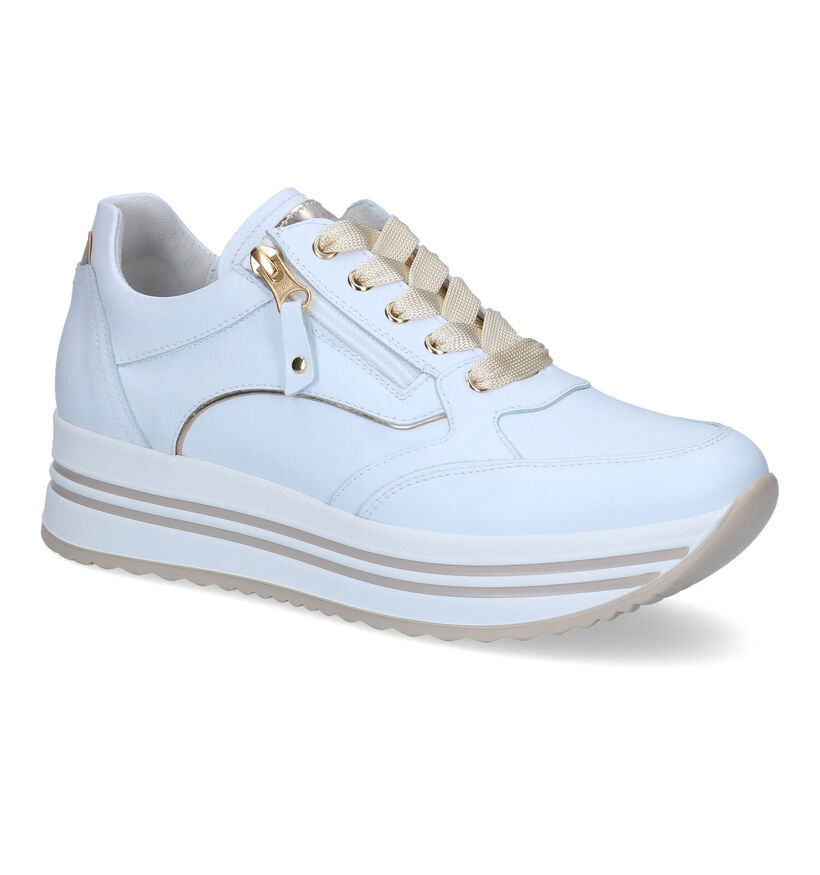 NeroGiardini Baskets casual en Blanc en cuir (307496)