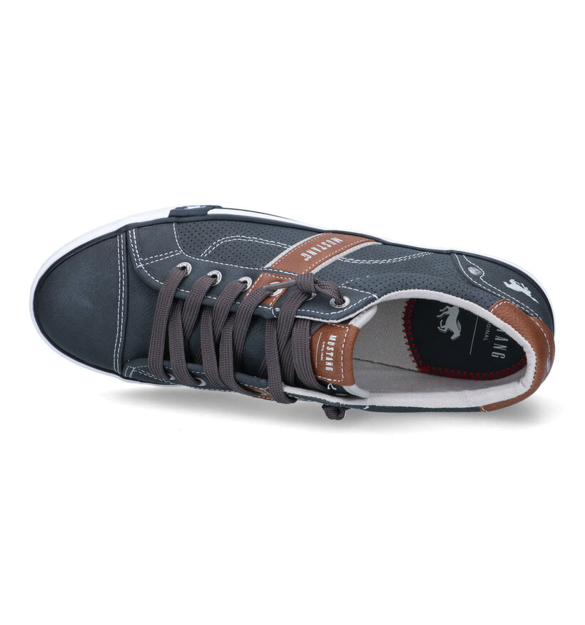 Mustang Chaussures à lacets en Cognac pour hommes (320139)