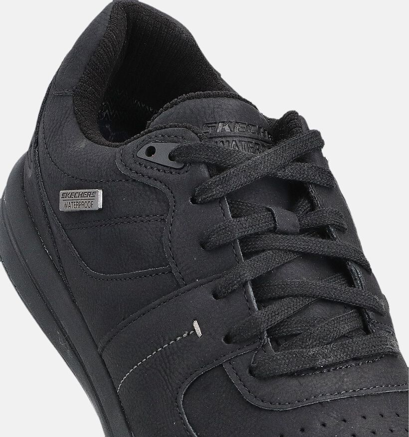 Skechers Netson Gander Baskets basses en Noir pour hommes (362169)
