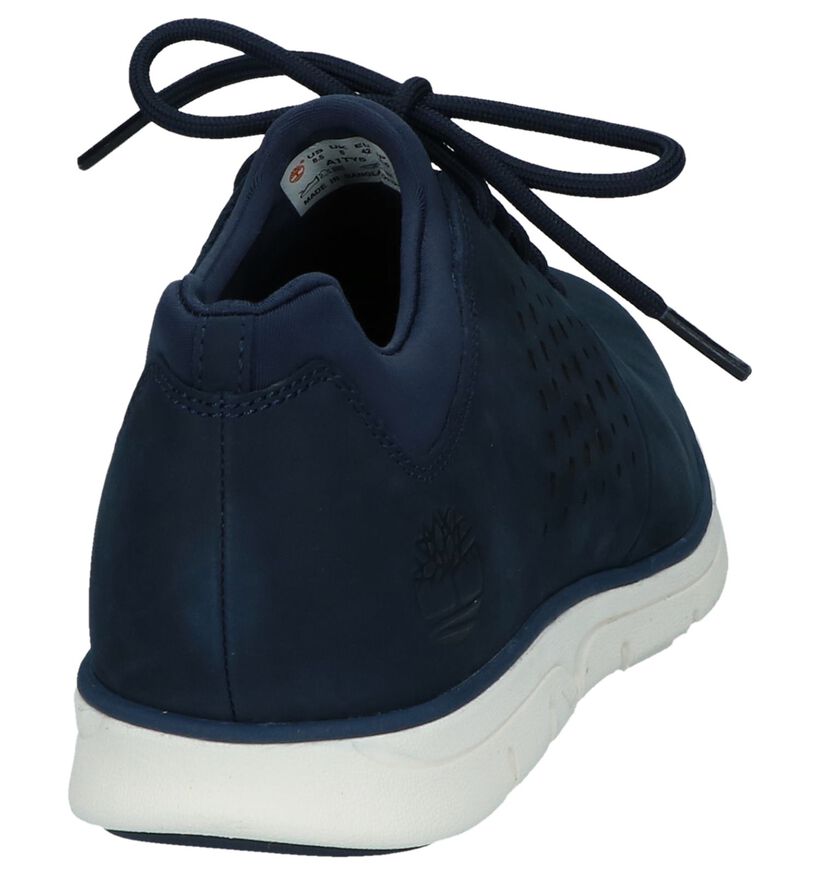 Timberland Bradstreet Donkerblauwe Casual Schoenen in daim (220696)