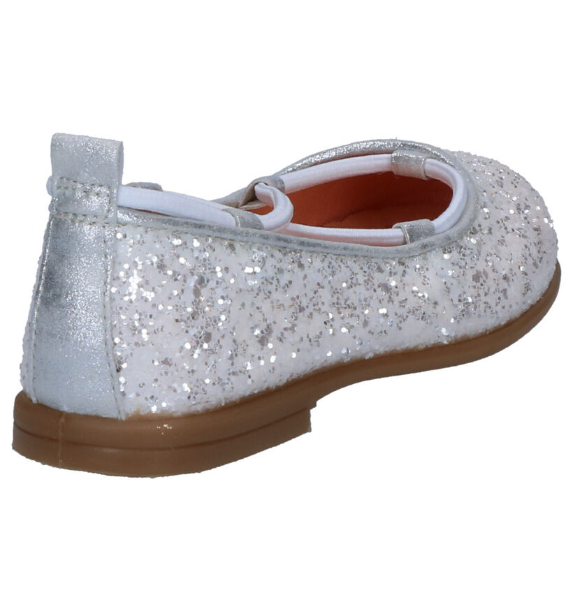 Unisa Seimy Ballerines en Rose en textile (288832)
