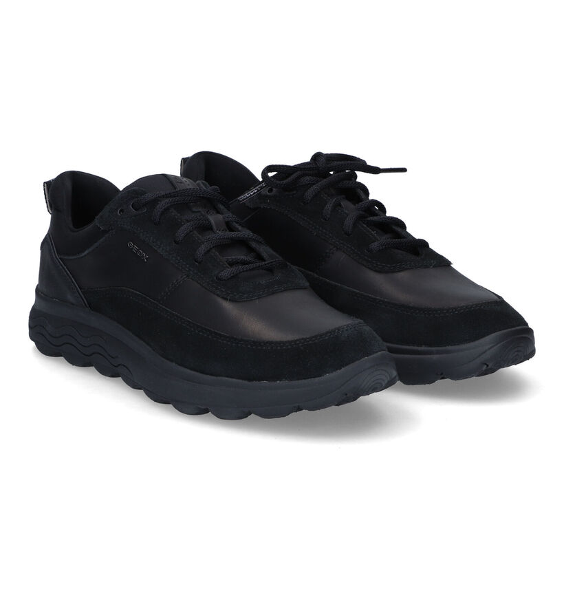 Geox Spherica Chaussures basses en Noir pour hommes (315773) - pour semelles orthopédiques