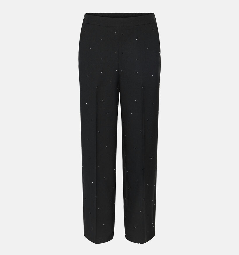 Pieces Peva Pantalon habillé en Noir pour femmes (348370)