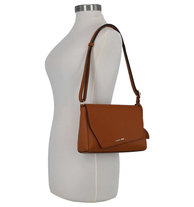 Laurent David Laura Gele Crossbody Tas in kunstleer (272129)