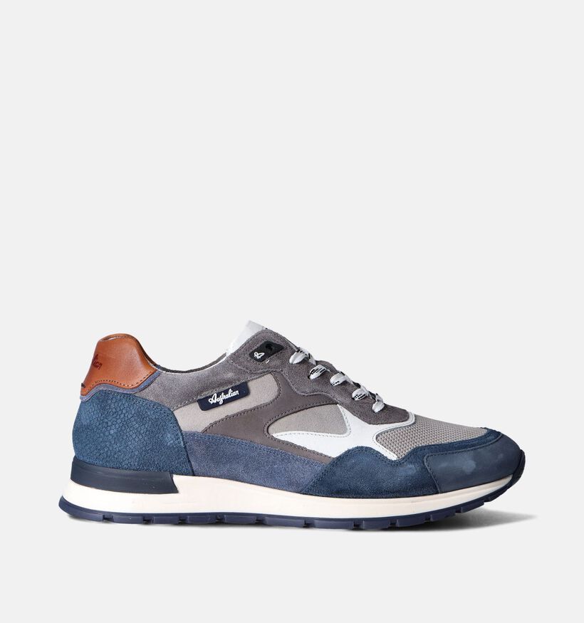 Australian Tiago Grijze Veterschoenen voor heren (353971) - geschikt voor steunzolen