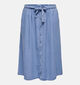 ONLY Carmakoma Laia Blauwe Jeansrok voor dames (342920)