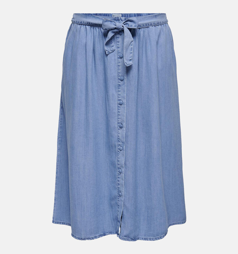 ONLY Carmakoma Laia Blauwe Jeansrok voor dames (342920)