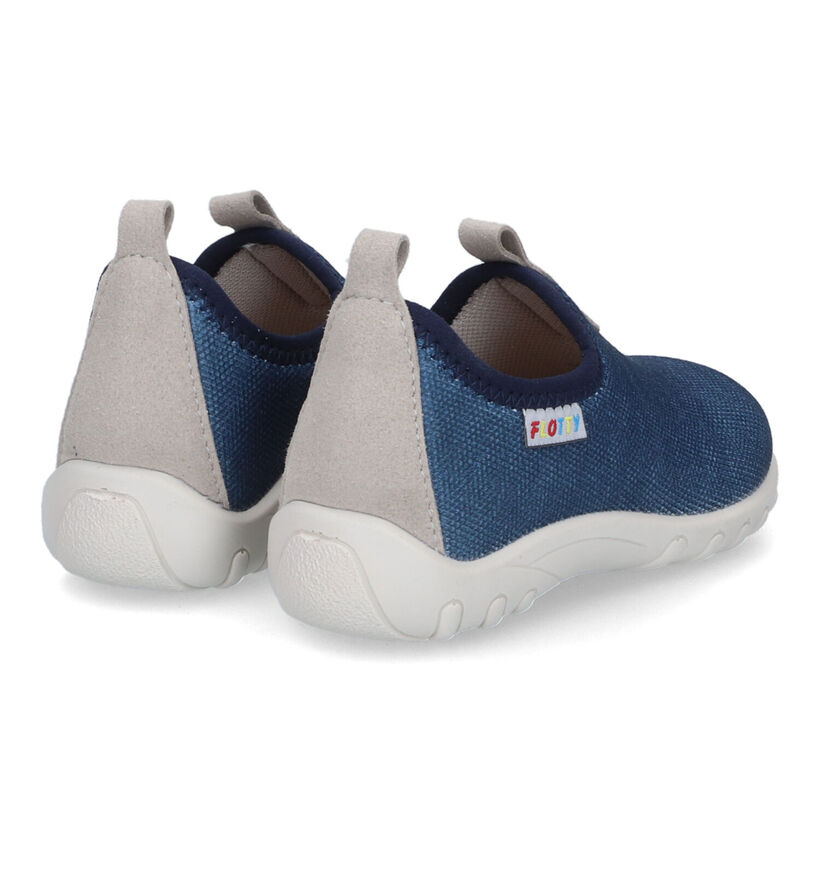 Flotty by Fly Flot Blauwe Pantoffels voor jongens (310775)