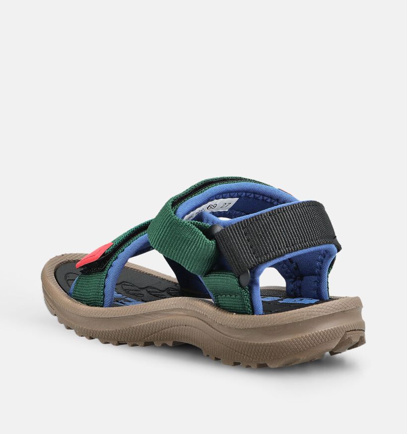 Braqeez Sky Sport Chaussures d'eau en Noir/Vert pour gar&ccedil;ons (383988)