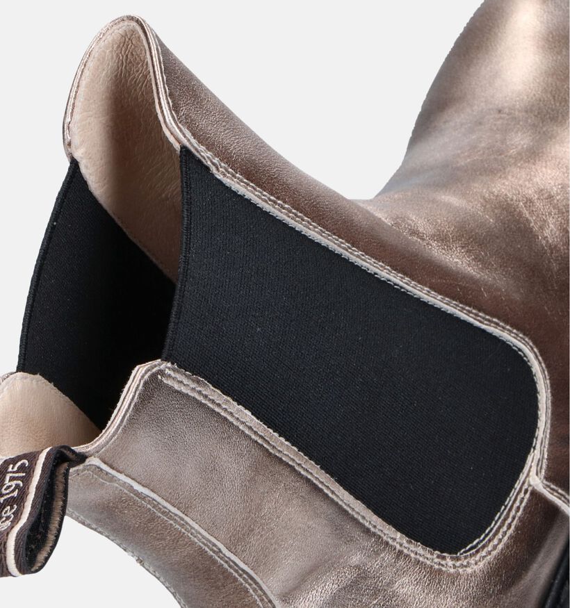 NeroGiardini Bronzen Chelsea boots voor dames (347566) - geschikt voor steunzolen