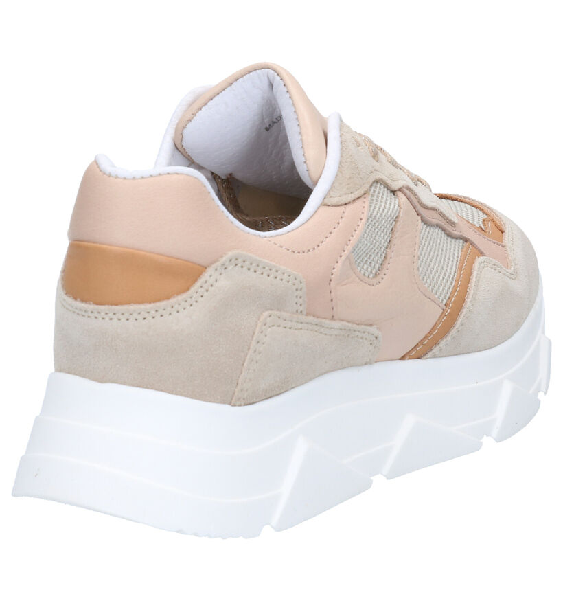 Tango Kady Fat Sneakers en Beige en daim (275188)