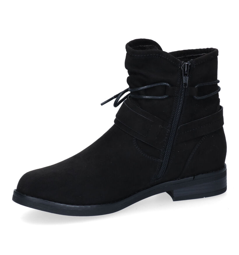 Signatur Bottines plates en Noir pour femmes (297956)