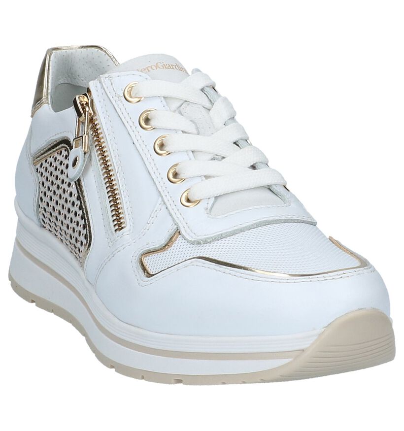 Witte Geklede Sneakers NeroGiardini, , pdp