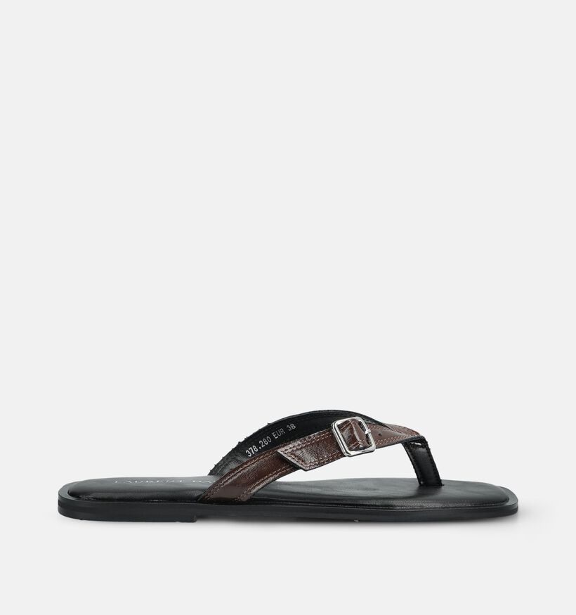 Laurent David Bruine Slippers voor dames (378280)